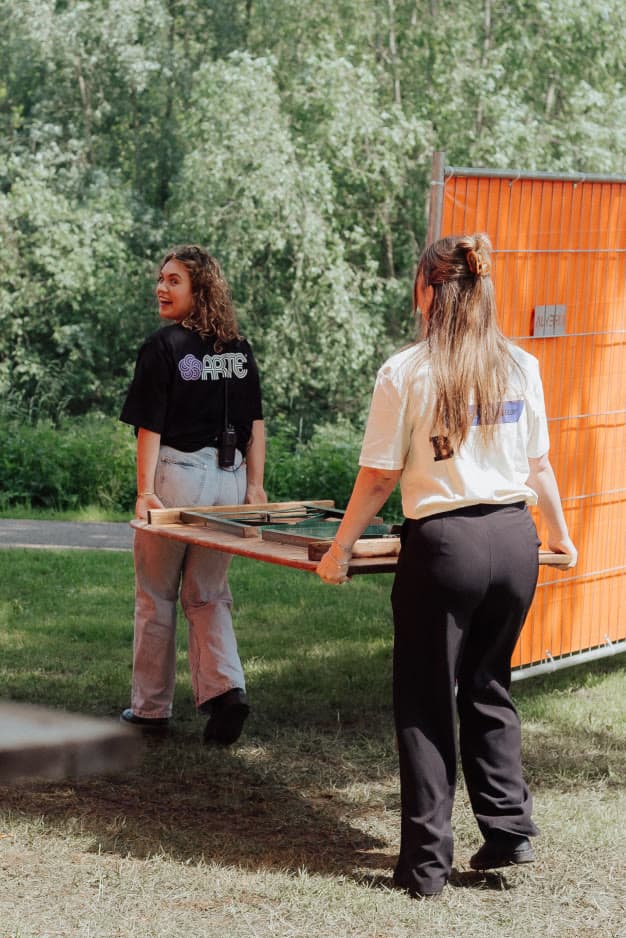 BB Event Agency als Podiumbouwers tijdens een evenement